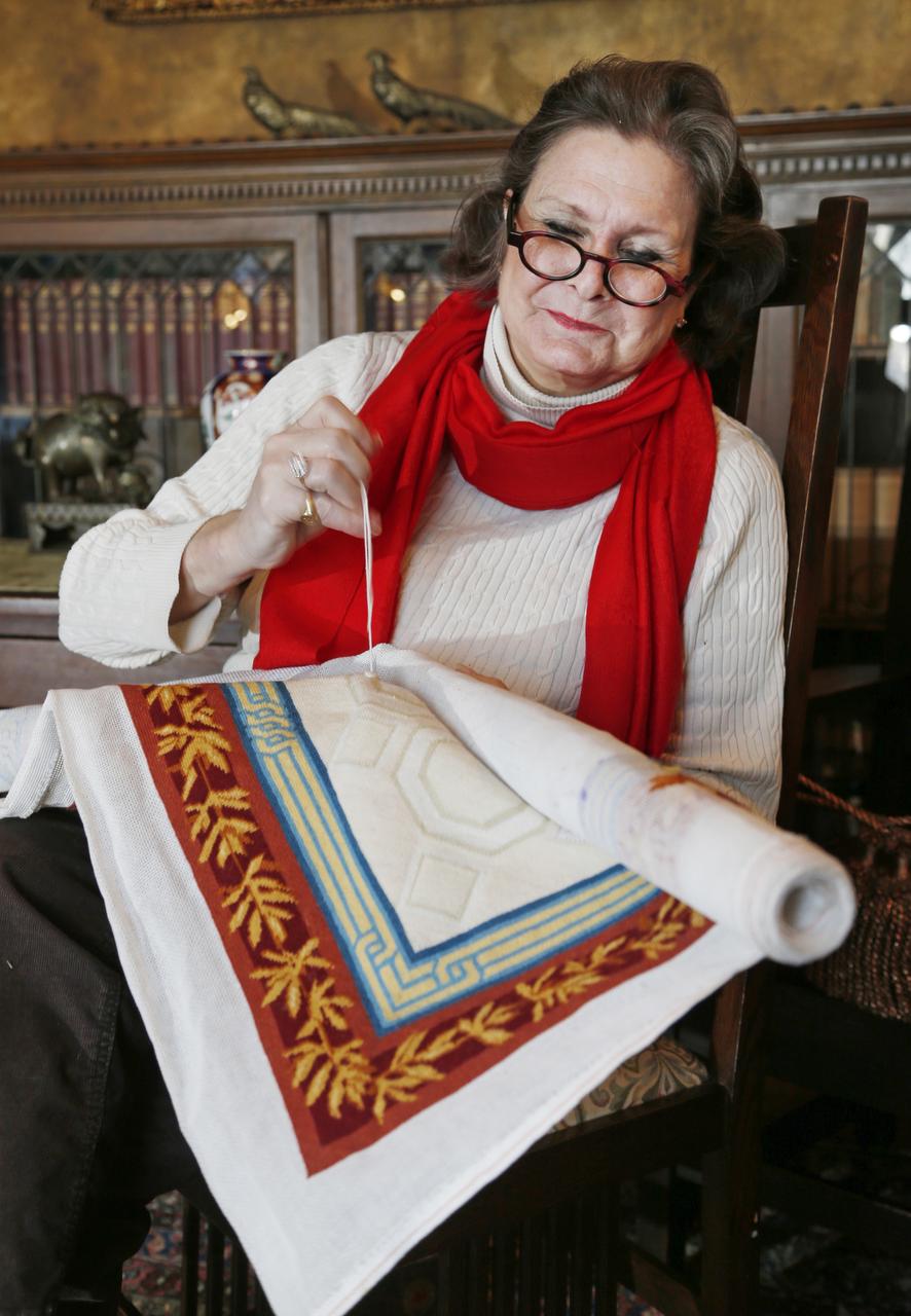 See needlepoint artistry in Fort Worth Gardening Dallas News
