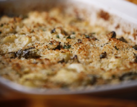 Slow Bone Cauliflower and Brussels Sprout Gratin Recipes Dallas News