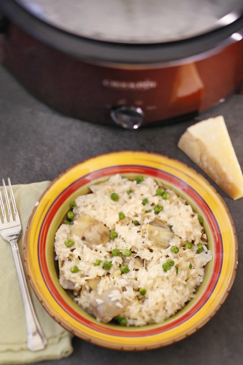 SlowCooker Risotto With Artichokes Recipes Dallas News