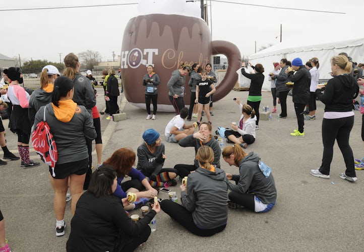 See the thousands who ran Dallas' delicious Hot Chocolate race Dallas