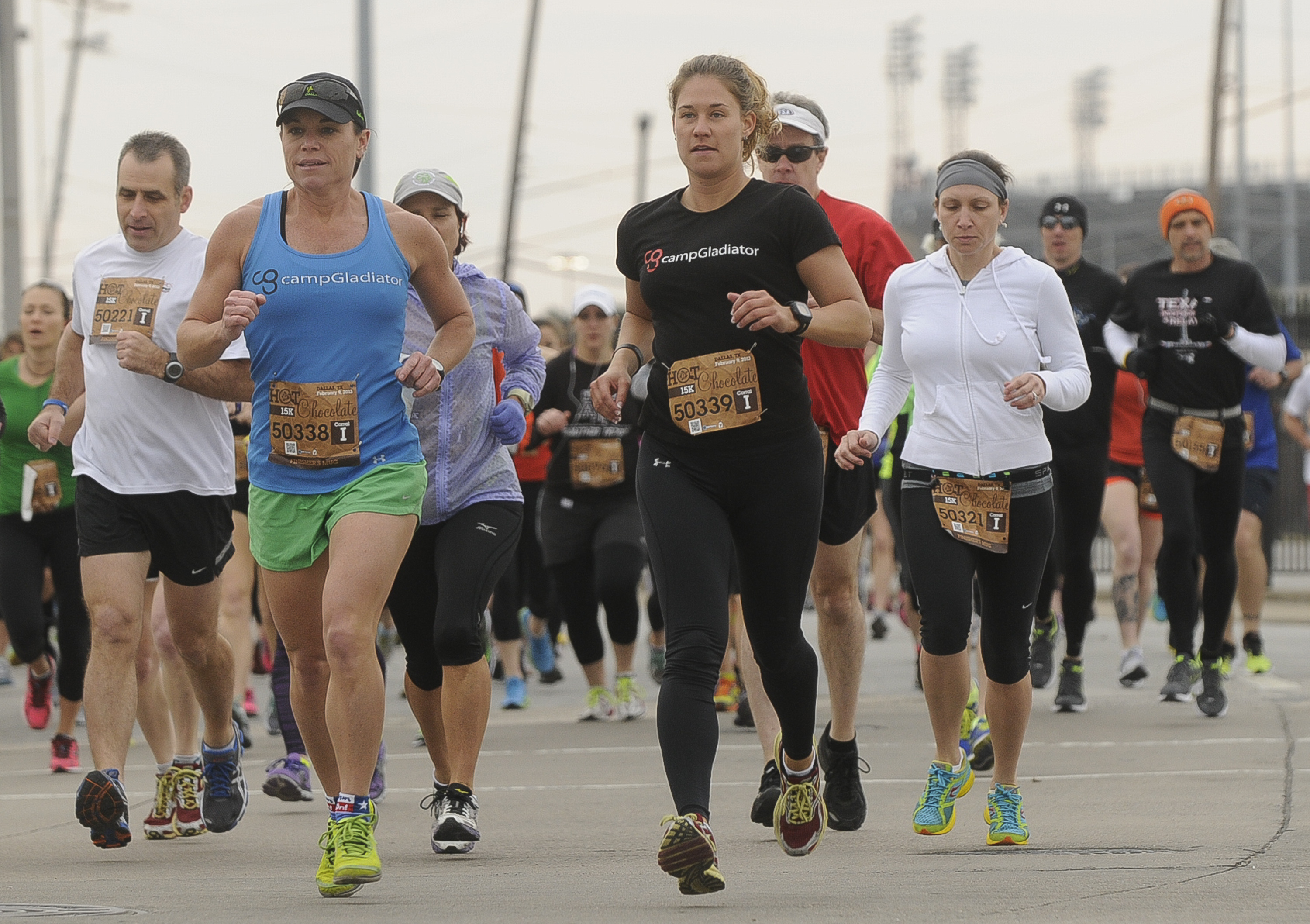 See the thousands who ran Dallas' delicious Hot Chocolate race Dallas