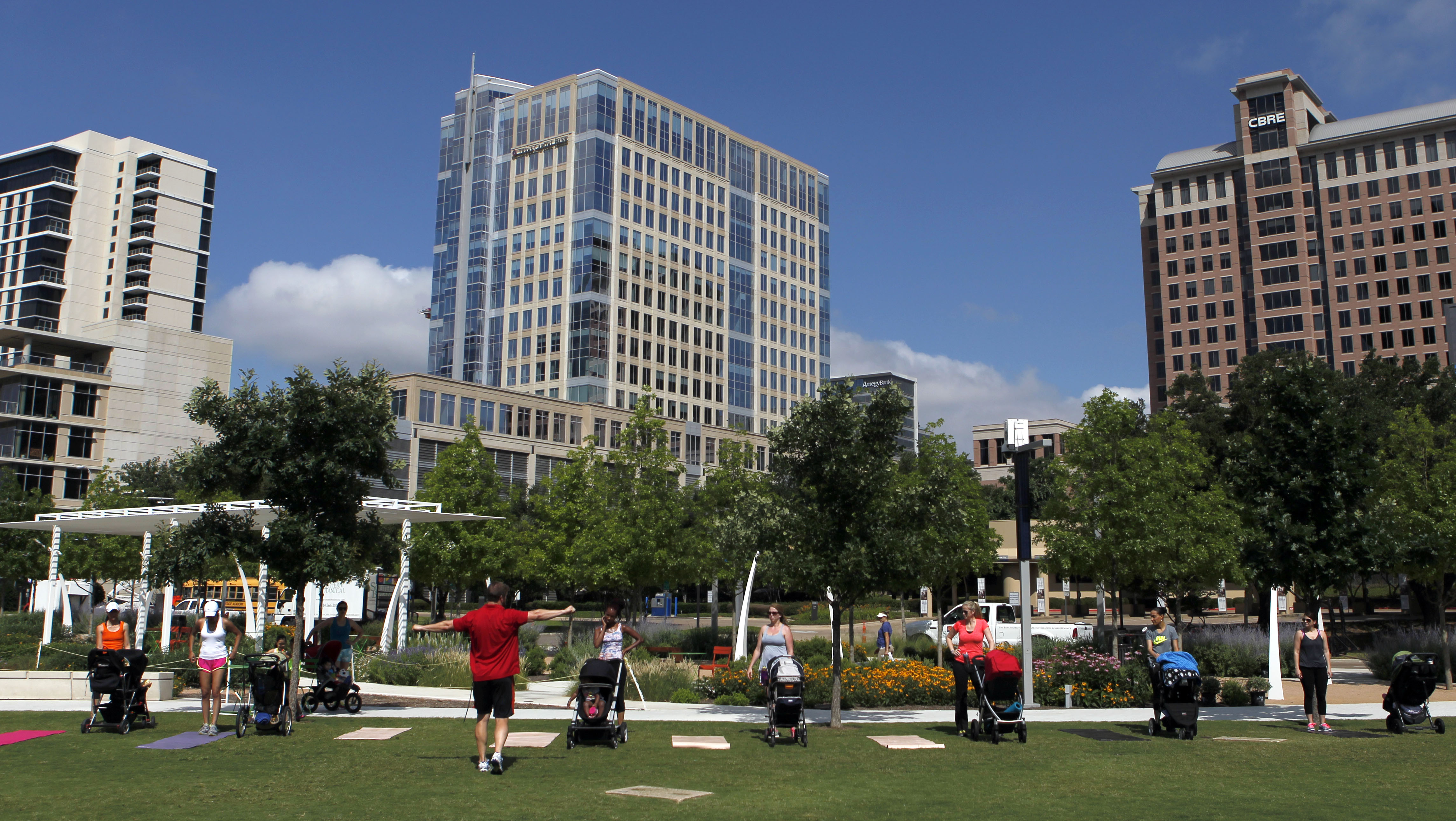 Klyde Warren Park is at the center of a development boom Real Estate