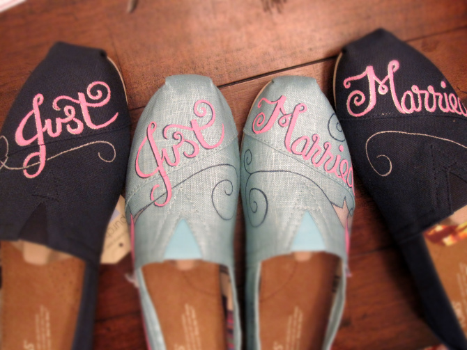 CUSTOM SHOES  Wedding Painter