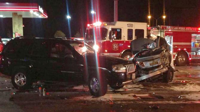 1 killed, 2 hurt in sevenvehicle Far East Dallas crash News Dallas