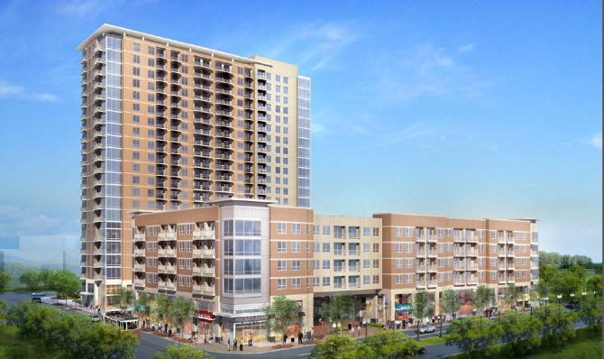 Construction starts at Dallas’ Cityplace on apartment and