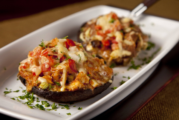Turn stuffed portobellos into a main dish with yummy addins Cooking