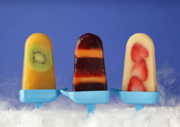 Make easy, tasty fruitjuice pops to cool things down Cooking