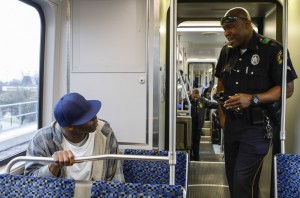 Dallas police ride DART trains to interact with community Crime Dallas News